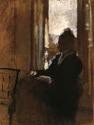 Edgar Degas Woman at a Window oil painting reproduction